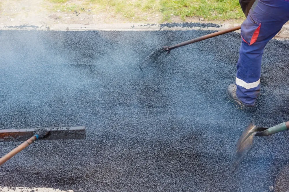 Revêtement près de Chilleurs-aux-Bois