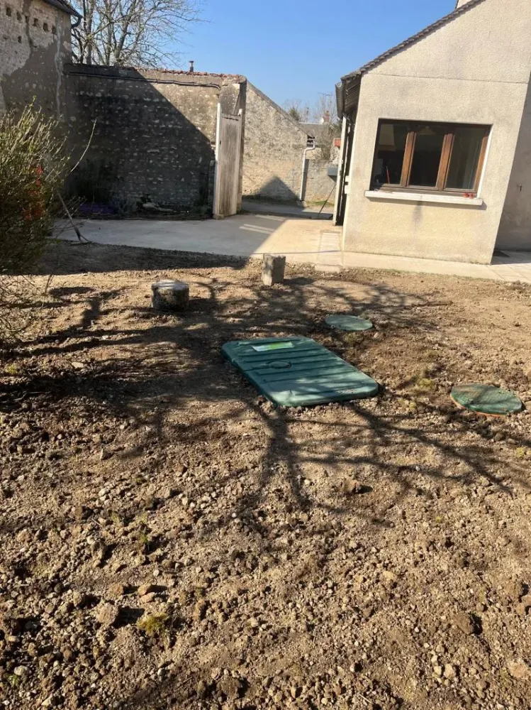 Assainissement près de Chilleurs-aux-Bois